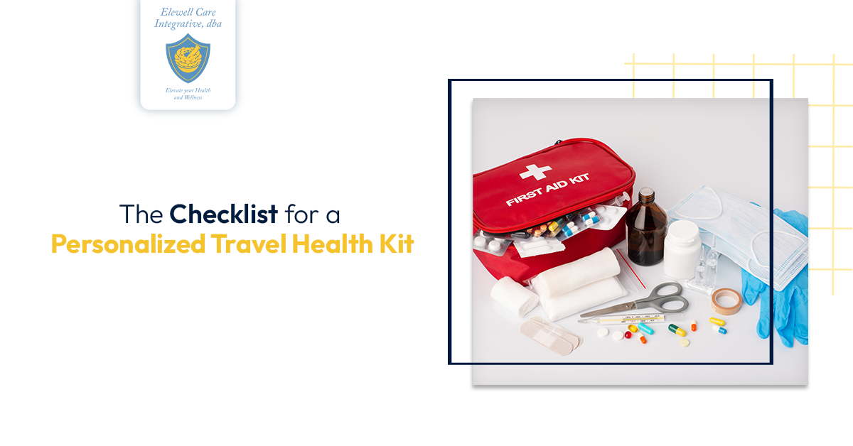 Elewell checklist travel health kit